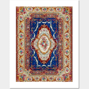 Axminster carpet 1851-1853 Posters and Art